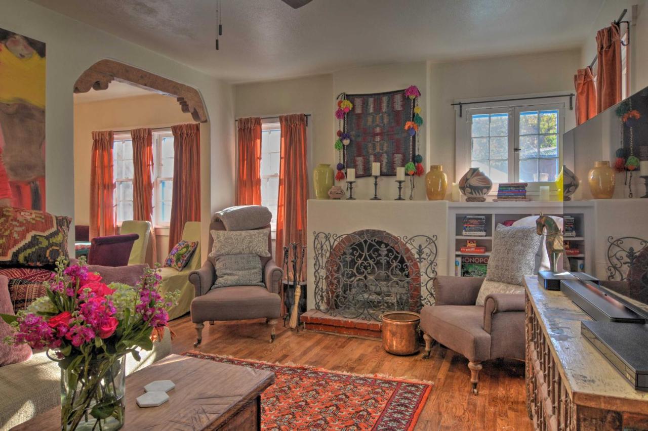 Cozy Adobe Casita 1 Mile To Santa Fe Plaza! Villa Екстериор снимка